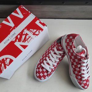 Row One Nebraska Cornhuskers Lace Up Sneaker